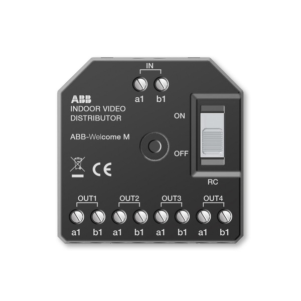 ABB 2TMA210160B0001, rozdělovač videosignálu pro vnitřní sběrnici, vestavný