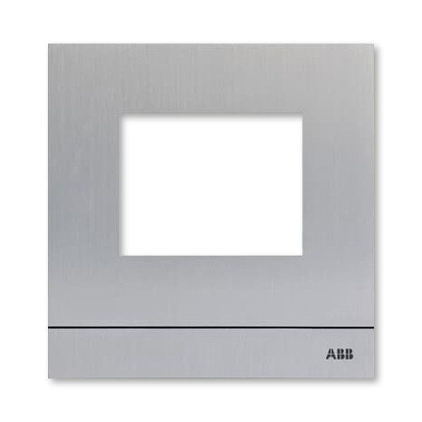 ABB 2TMA220160A0003 Kryt AUDIO tabla, velikost 1/1 (135 mm), eloxovaný hliník